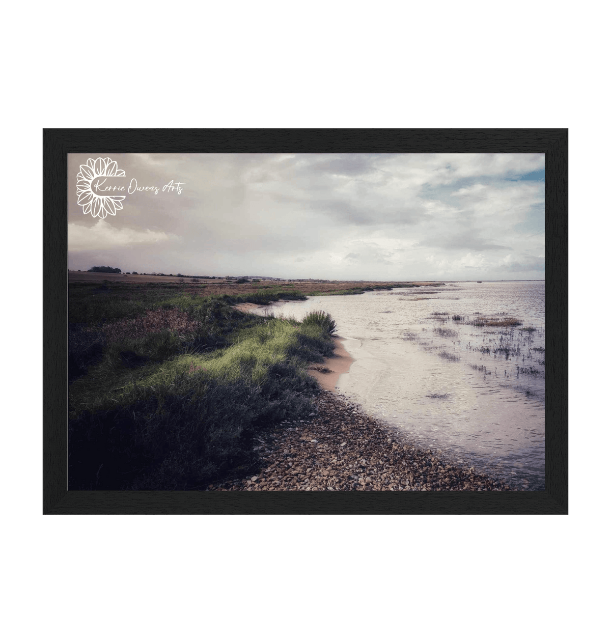 Black Frame Framed art print Front