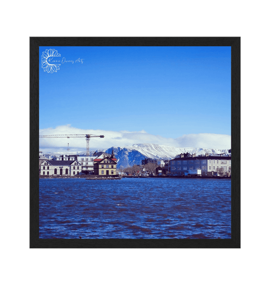 Black Frame Framed art print Front