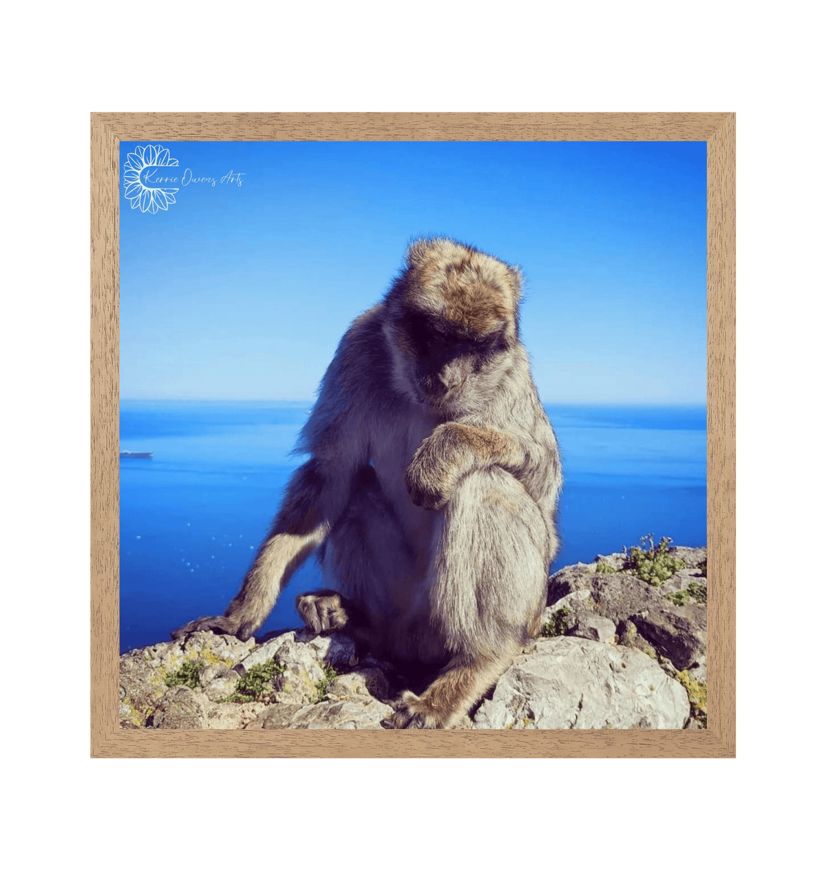 Natural Frame Framed art print Front