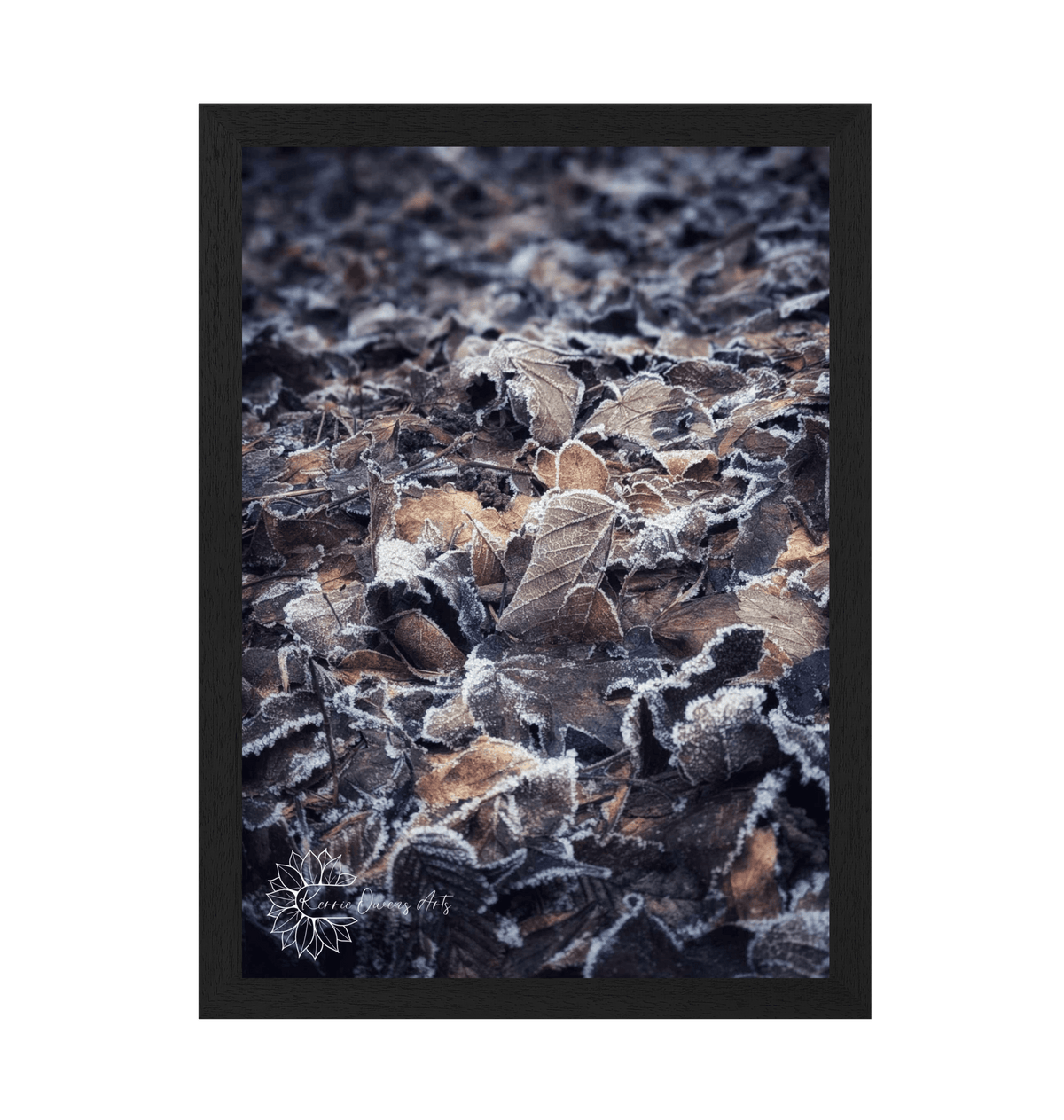 Black Frame Framed art print Front