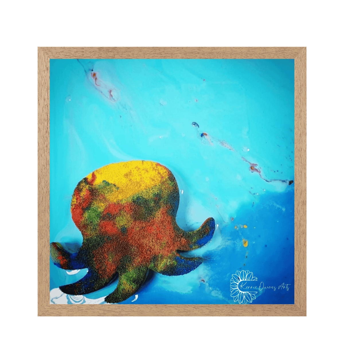 Natural Frame Framed art print Front
