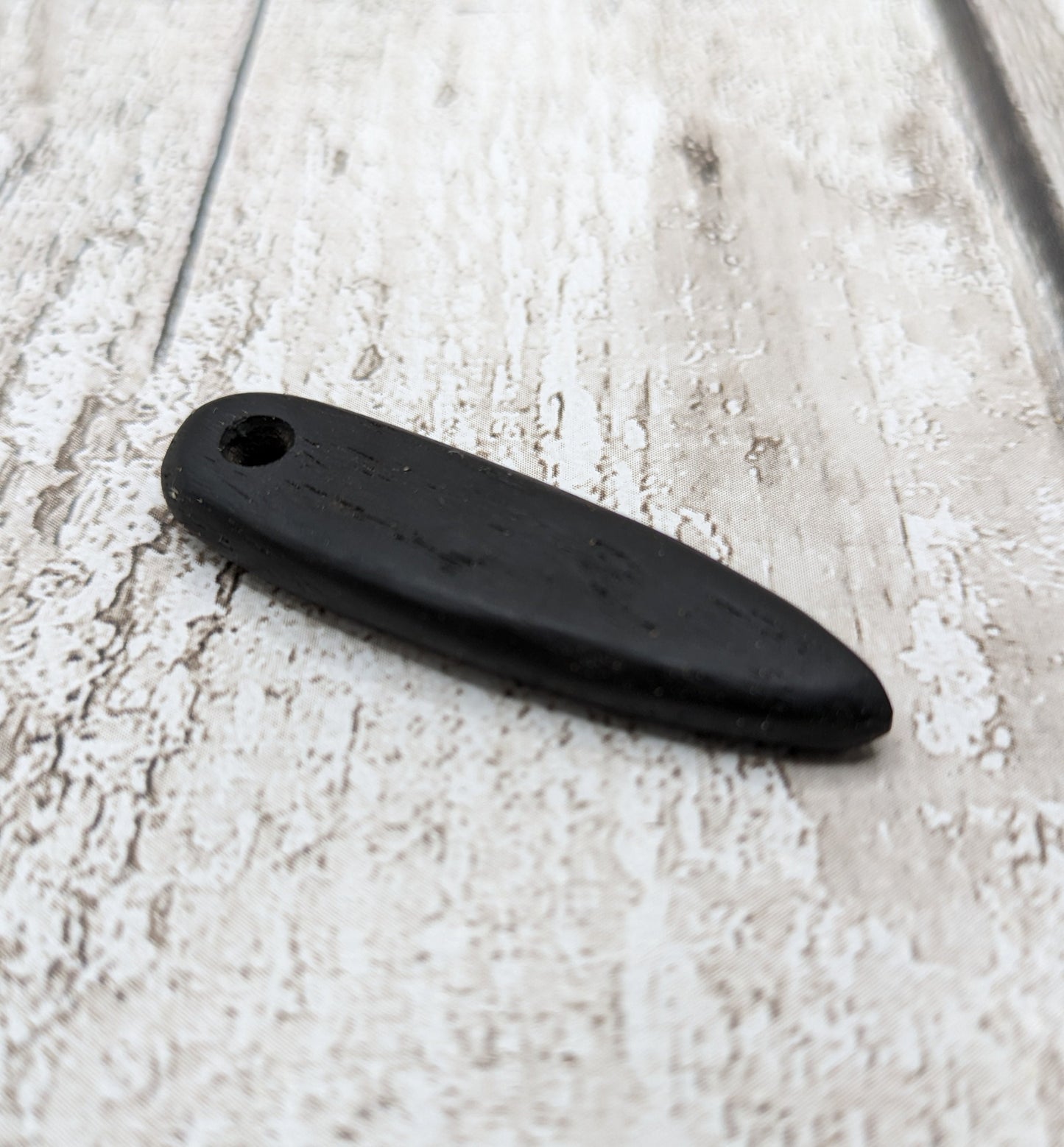 fenland bog oak wooden needle.