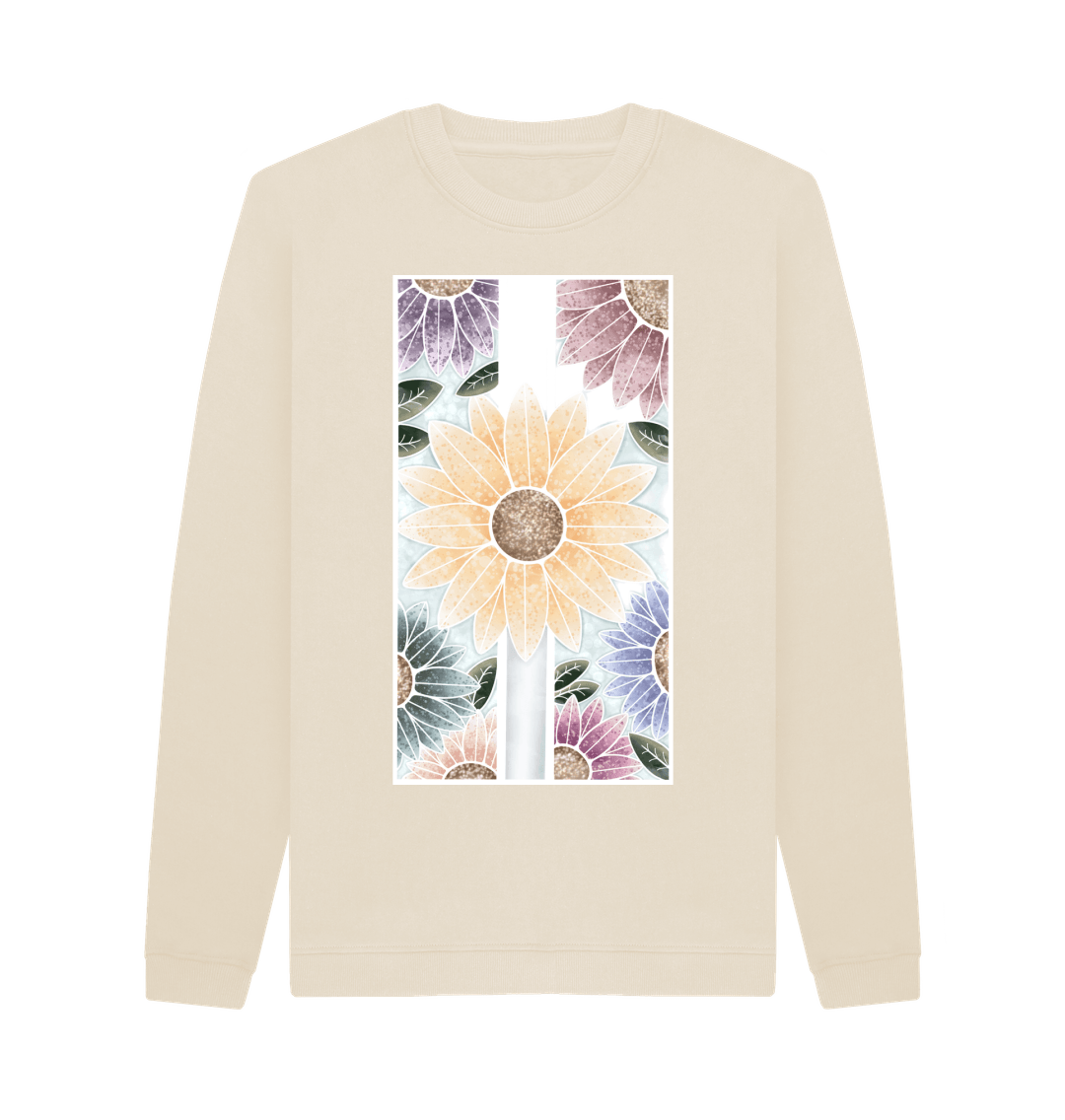 Oat Printed Sweater Front