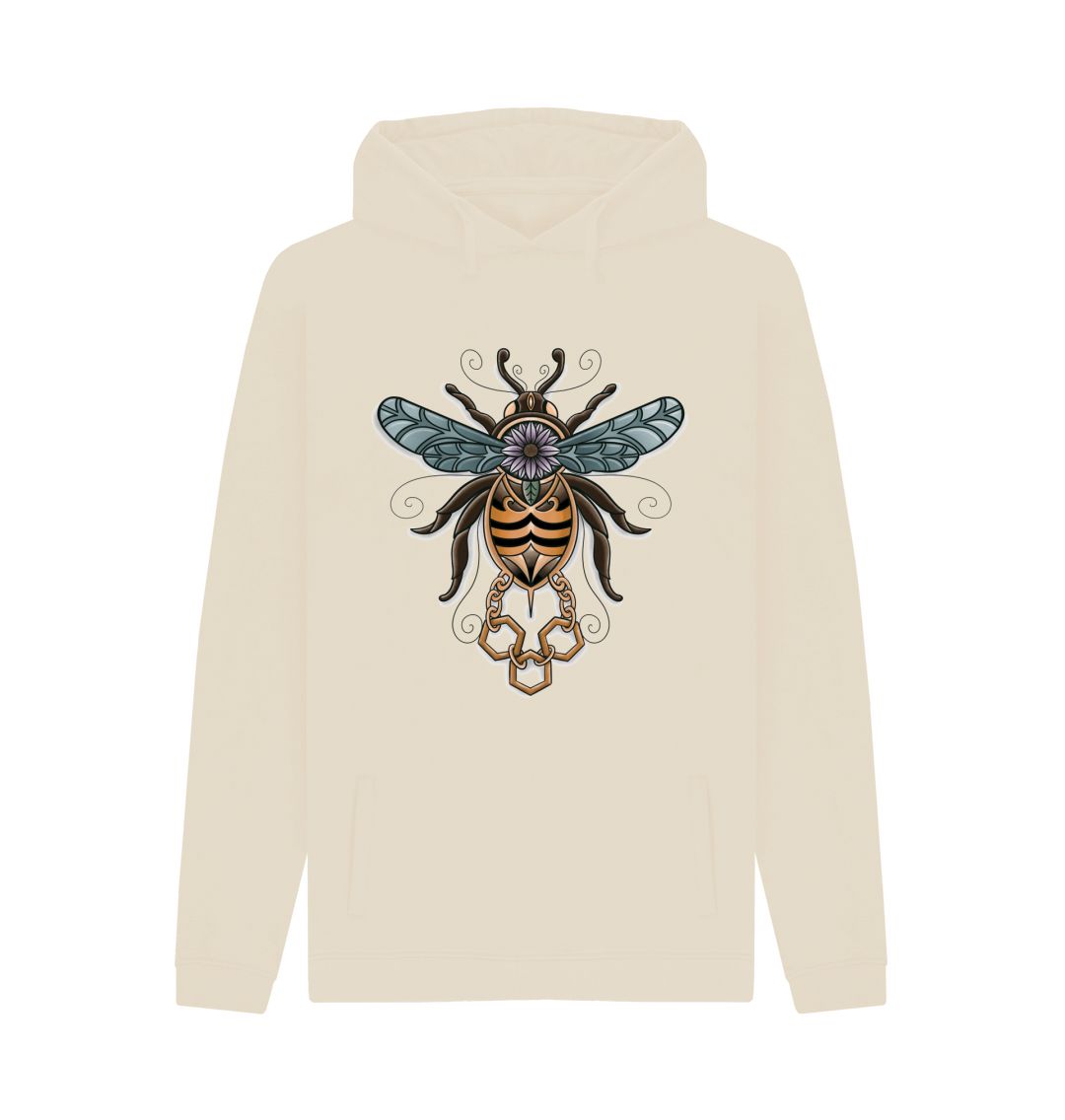 Oat Unisex The guided bumblebee Hoodie.