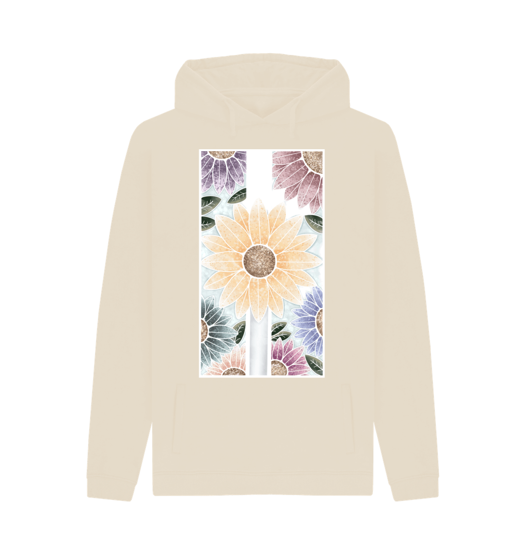 Oat Printed Hoody Front