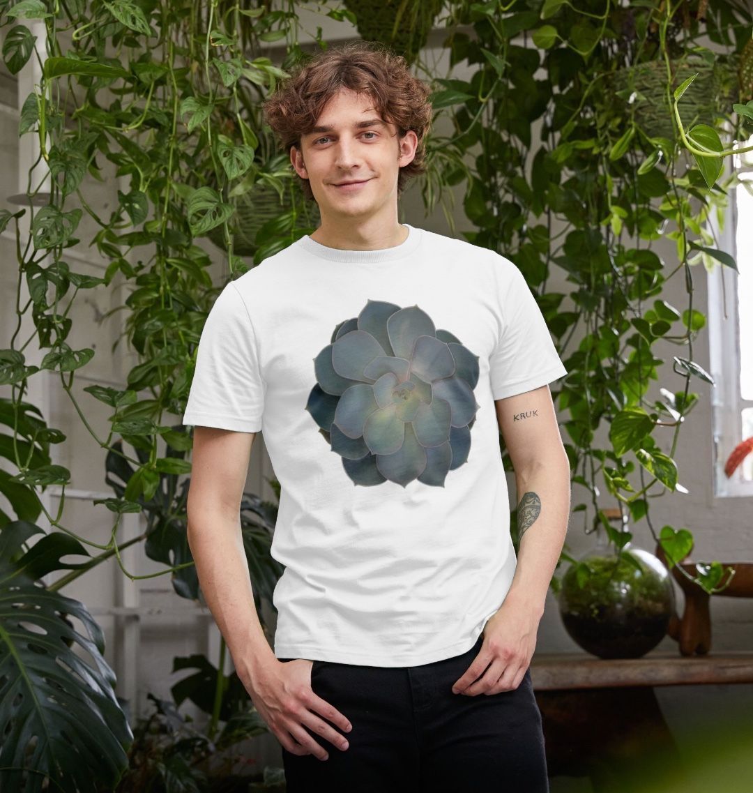 Green ombre succulent unisex T-Shirt.