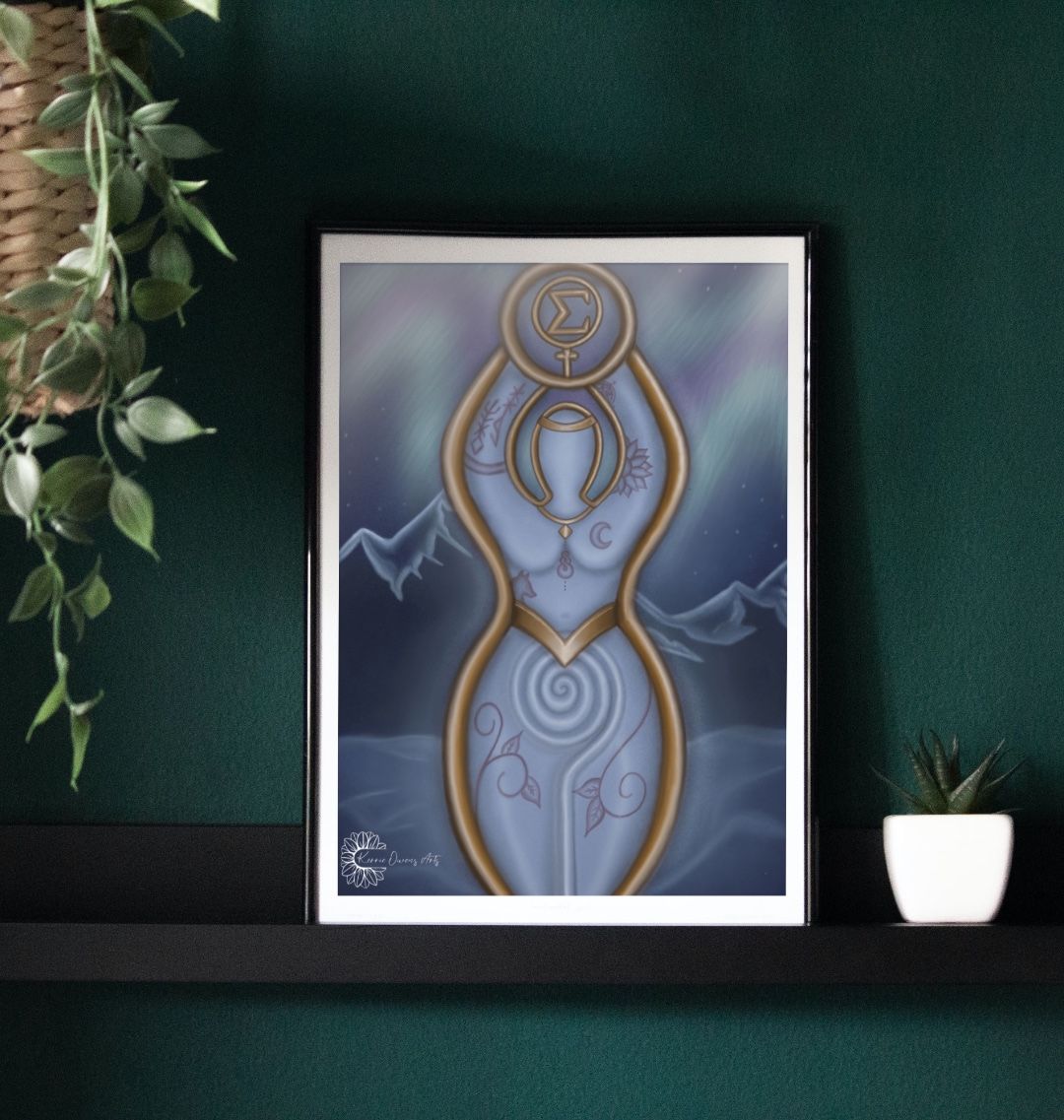 The sigma goddess poster print.