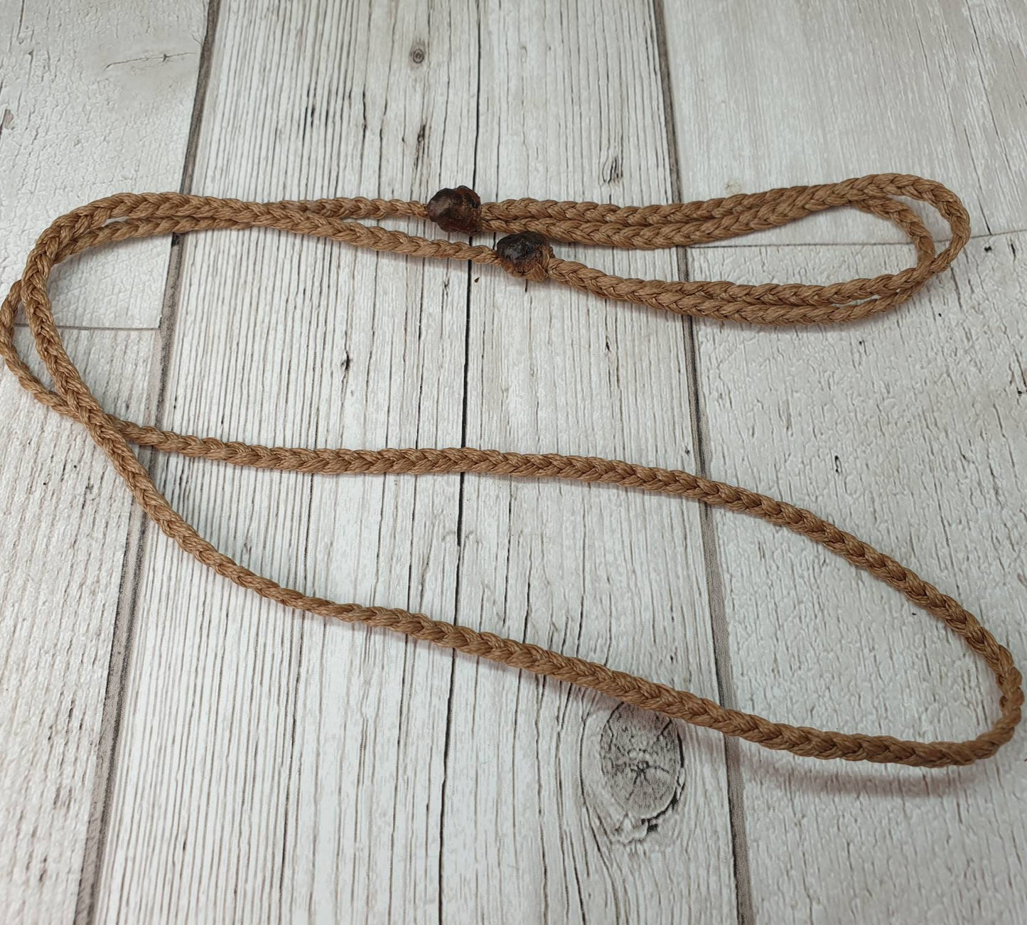 Artisanal Hand Braided Adjustable Pendant Cord