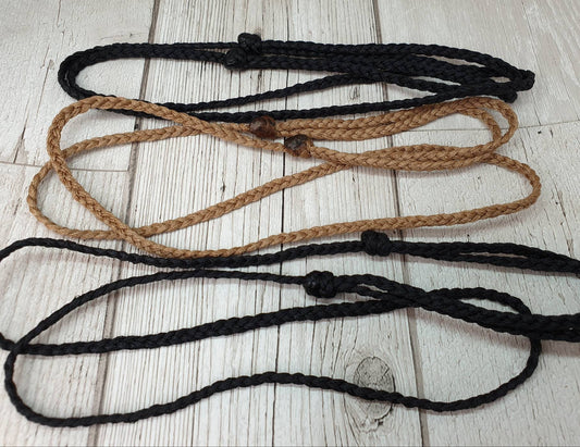 Artisanal Hand Braided Adjustable Pendant Cord