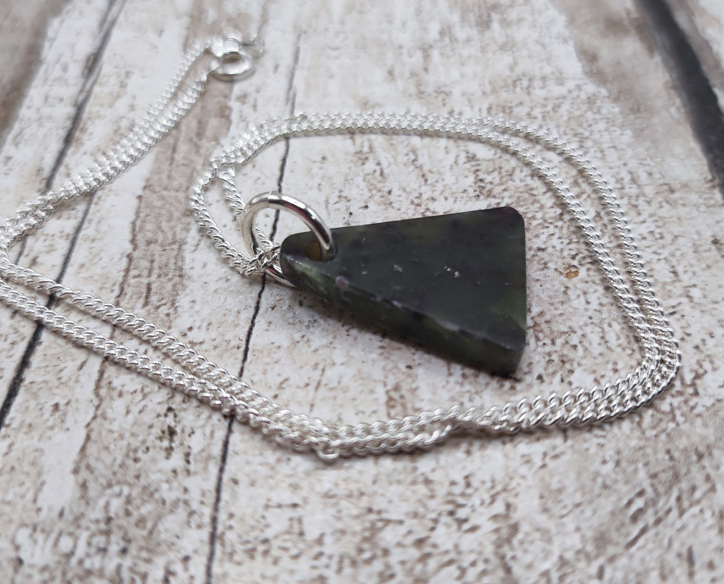 New Zealand Nephrite pendant jade pounamu greenstone