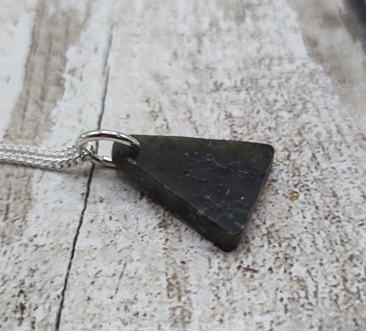 New Zealand Nephrite pendant jade pounamu greenstone