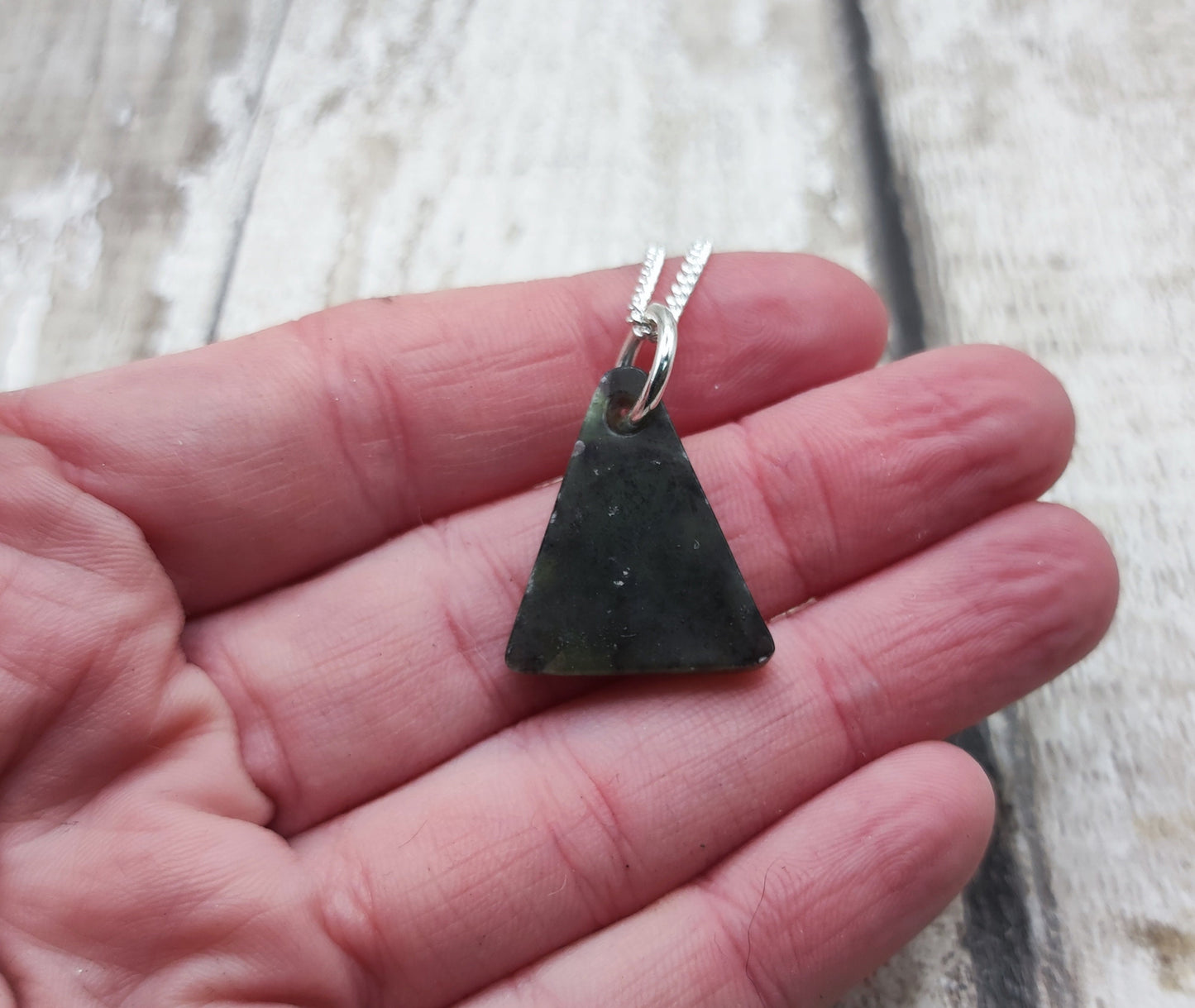 New Zealand Nephrite pendant jade pounamu greenstone